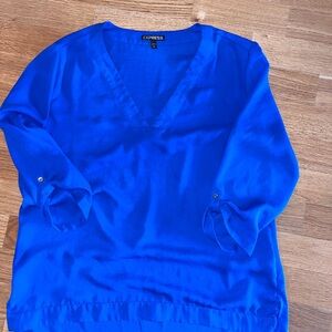 Express Cobalt Blue Top